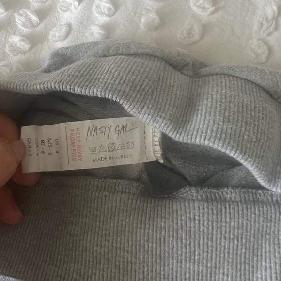 Nasty Gal Gray Joggers - Picture 2 of 3